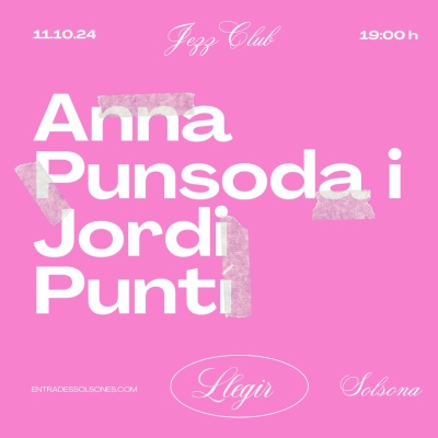 LLEGIR amb... Anna Punsoda i Jordi Puntí