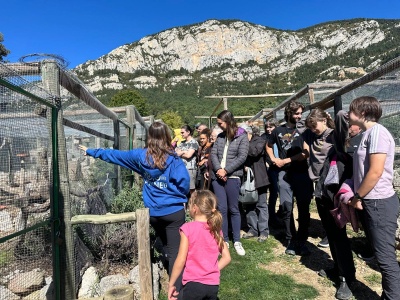 Visita guiada i exhibició de vol (franja tarda)